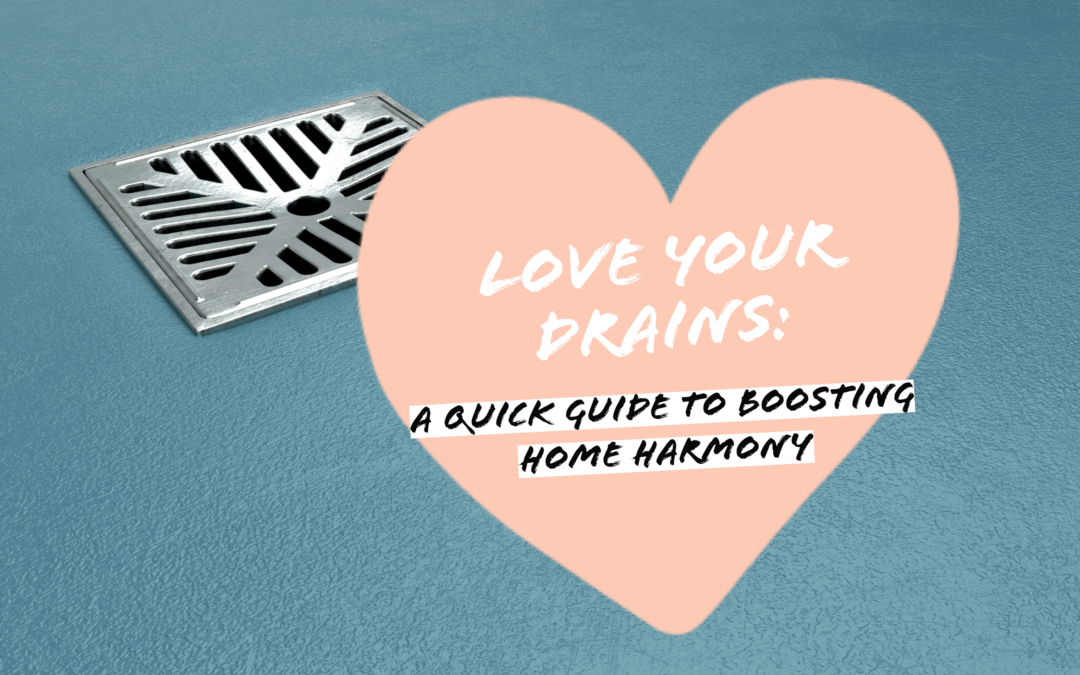 LOVE YOUR DRAINS: A QUICK GUIDE TO BOOSTING HOME HARMONY  